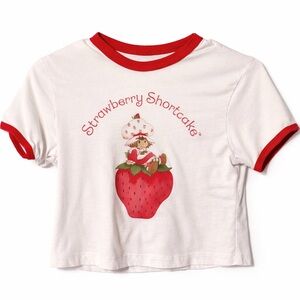 Strawberry shortcake crop top